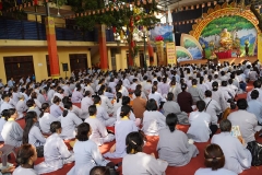 Ngày tu an lạc tháng hai năm Giáp Thìn tại chùa Bằng